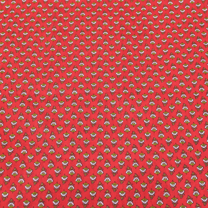 Premium Cotton Printed Fabric – Soft Breathable Designer Cotton Fabric - 000350-43