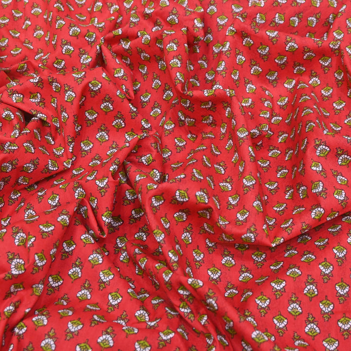 Premium Cotton Printed Fabric – Soft Breathable Designer Cotton Fabric - 000350-43