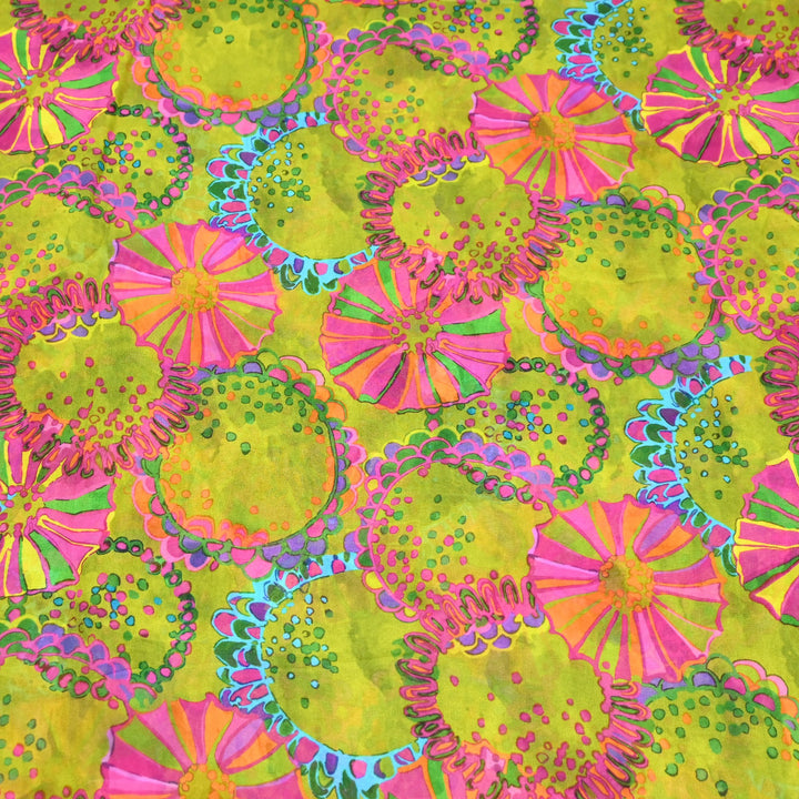 Viscose Georgette Digital Print Fabric | Designer Fabric | 000586-02