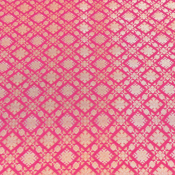 Paudi Alfi Zari Rupa Sona Brocade Fabric – Traditional Luxury Designer Brocade | 3HL350-1