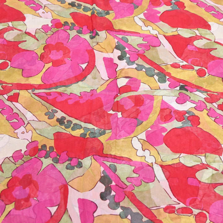 Viscose Georgette Digital Print Fabric | Designer Fabric | 000586-04