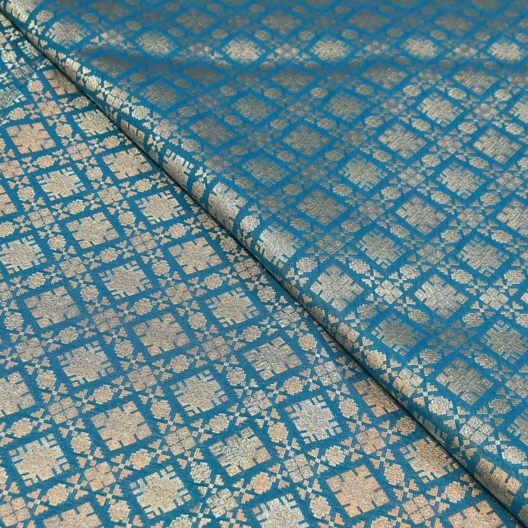 Paudi Alfi Zari Rupa Sona Brocade Fabric – Traditional Luxury Designer Brocade | 3HL350-3