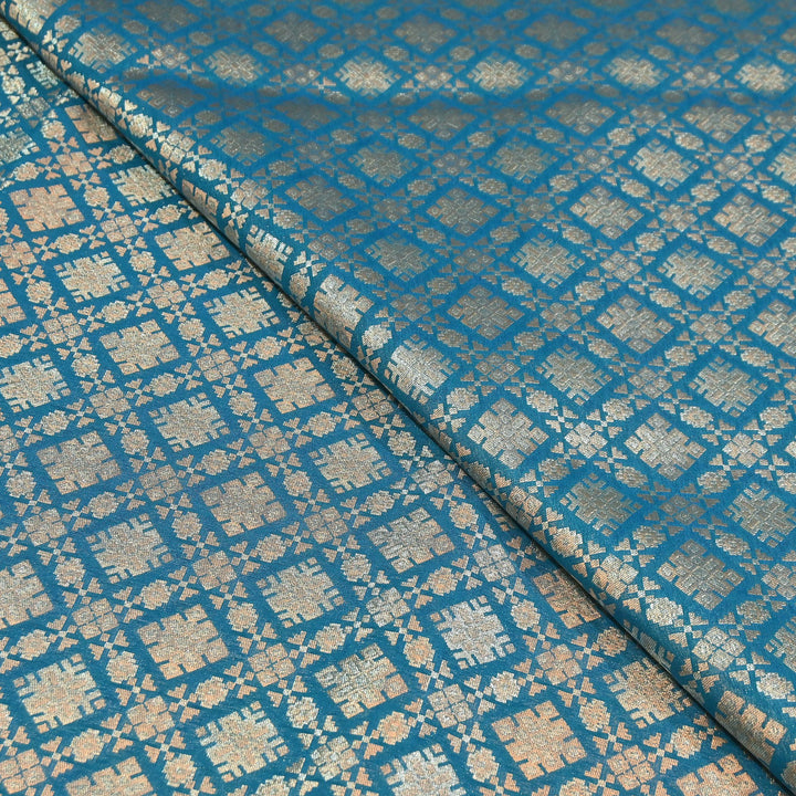 Paudi Alfi Zari Rupa Sona Brocade Fabric – Traditional Luxury Designer Brocade | 3HL350-3