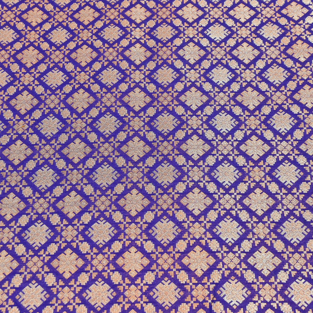 Paudi Alfi Zari Rupa Sona Brocade Fabric – Traditional Luxury Designer Brocade | 3HL350-4