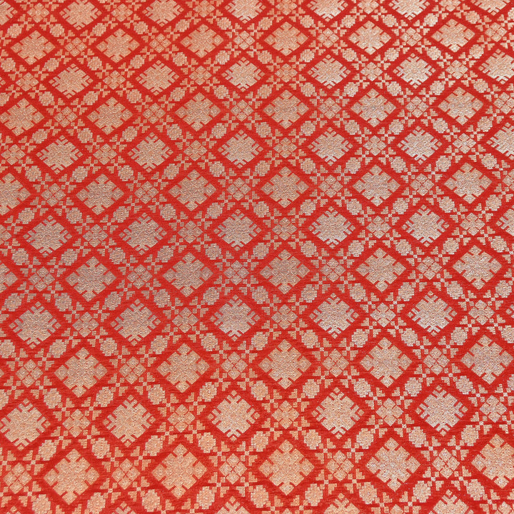 Paudi Alfi Zari Rupa Sona Brocade Fabric – Traditional Luxury Designer Brocade | 3HL350-5