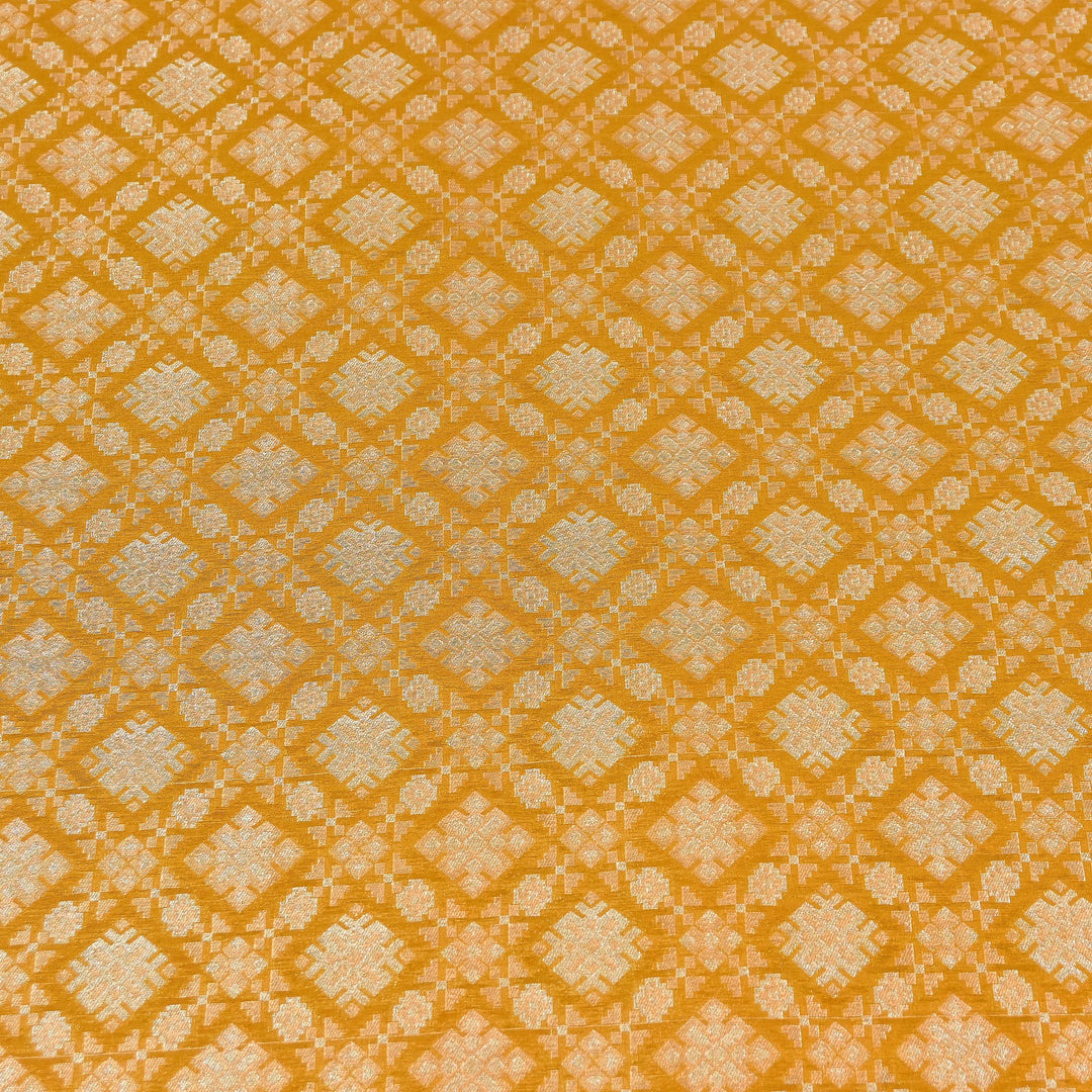 Paudi Alfi Zari Rupa Sona Brocade Fabric – Traditional Luxury Designer Brocade | 3HL350-8