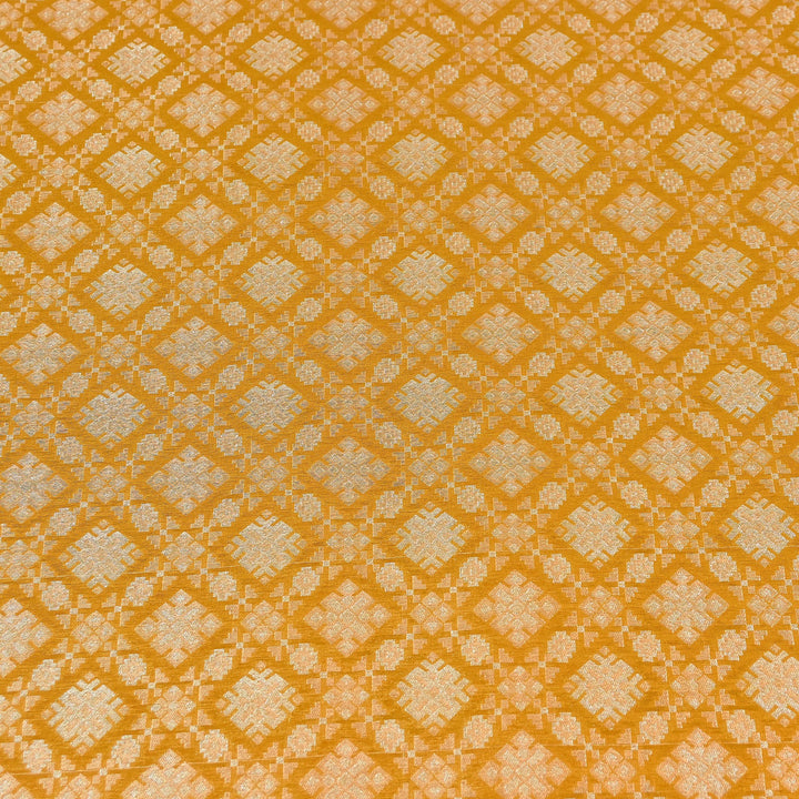 Paudi Alfi Zari Rupa Sona Brocade Fabric – Traditional Luxury Designer Brocade | 3HL350-8