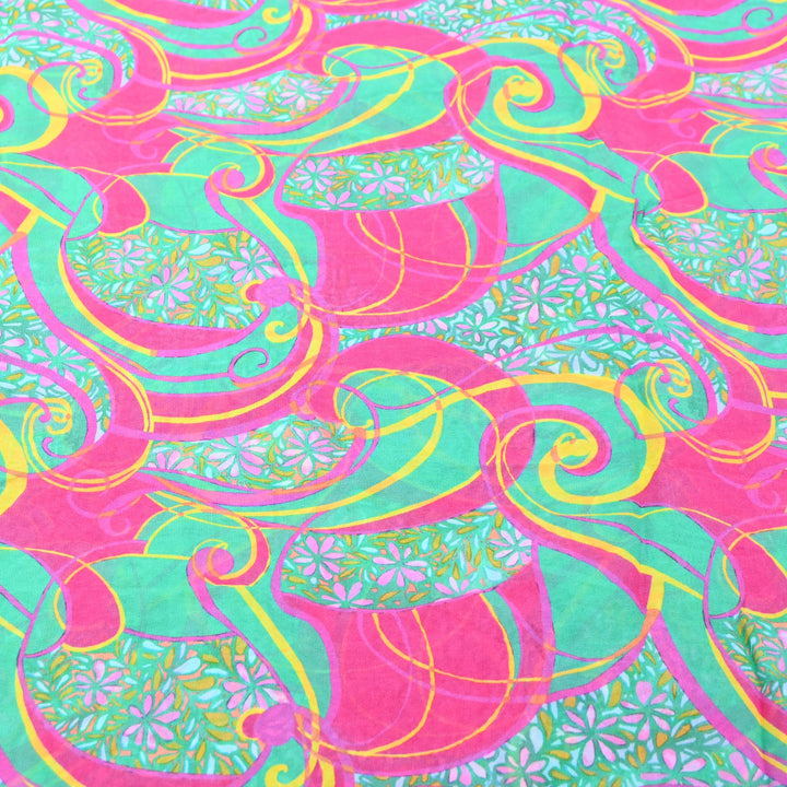 Viscose Georgette Digital Print Fabric | Designer Fabric | 000586-12