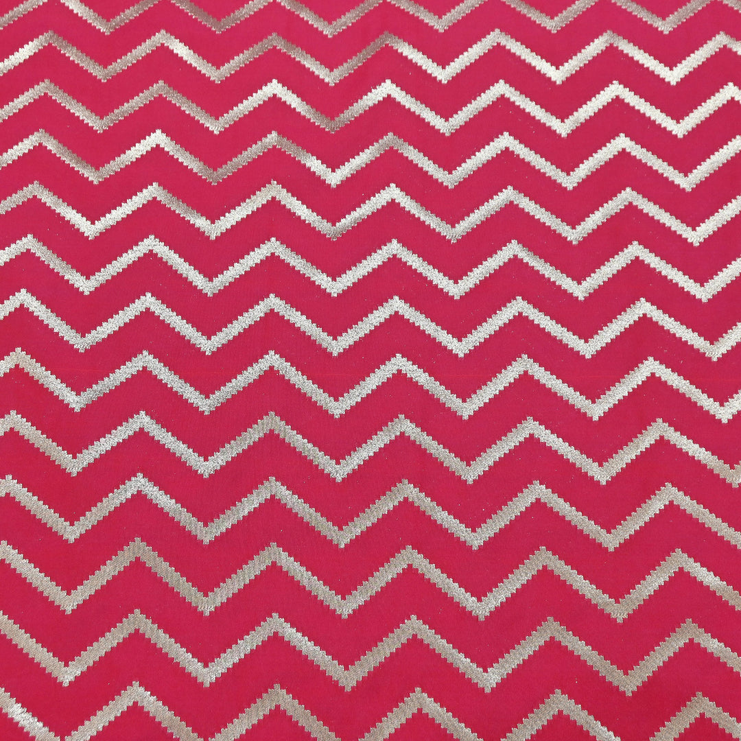 Katan Jaal Brocade Fabric – Premium Traditional Designer Jacquard Fabric | GF5001-3