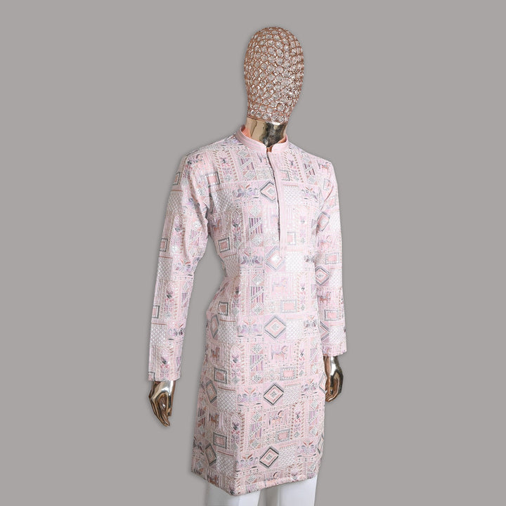 Georgette Resham Zari Embroidery Work Kurta Set | SV5664