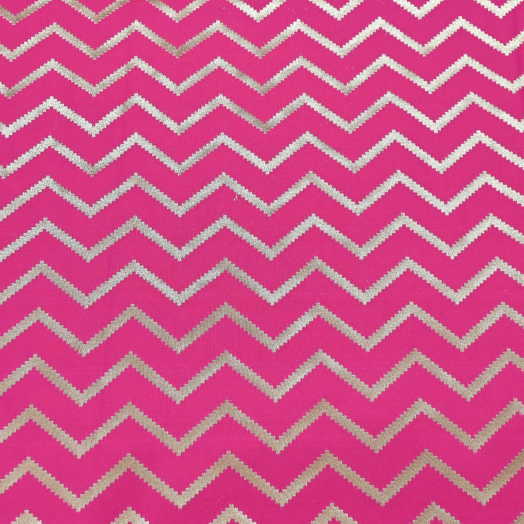 Katan Jaal Brocade Fabric – Premium Traditional Designer Jacquard Fabric | GF5001-5