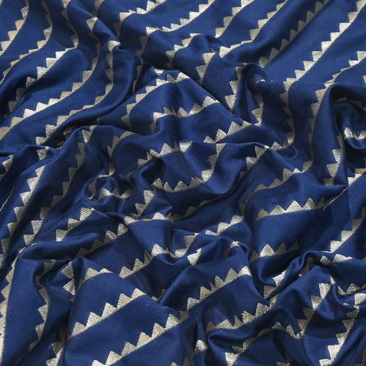 Katan Jaal Brocade Fabric – Premium Traditional Designer Jacquard Fabric | GF5001-6