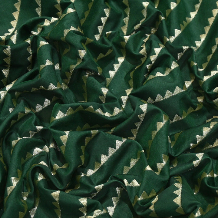 Katan Jaal Brocade Fabric – Premium Traditional Designer Jacquard Fabric | GF5001-7
