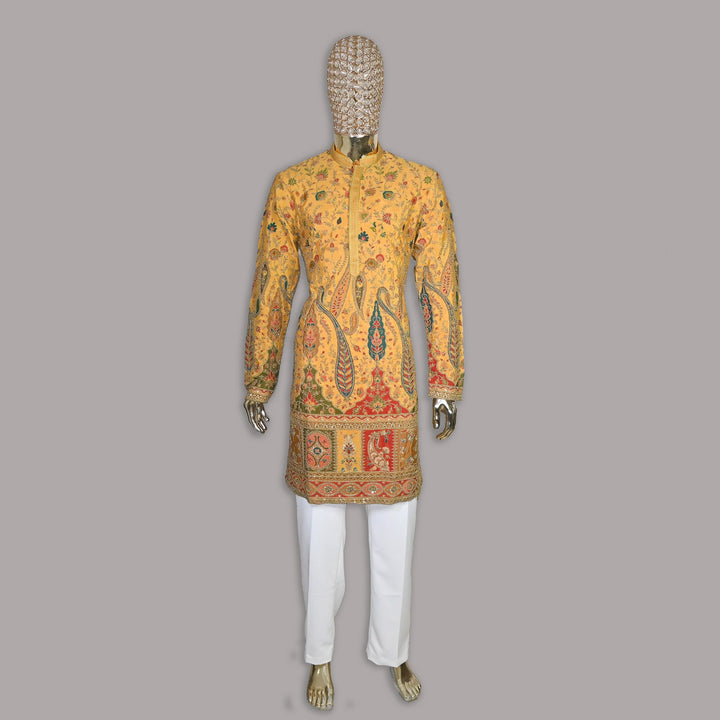 Crepe Embroidery Work Kurta Set | SV5480