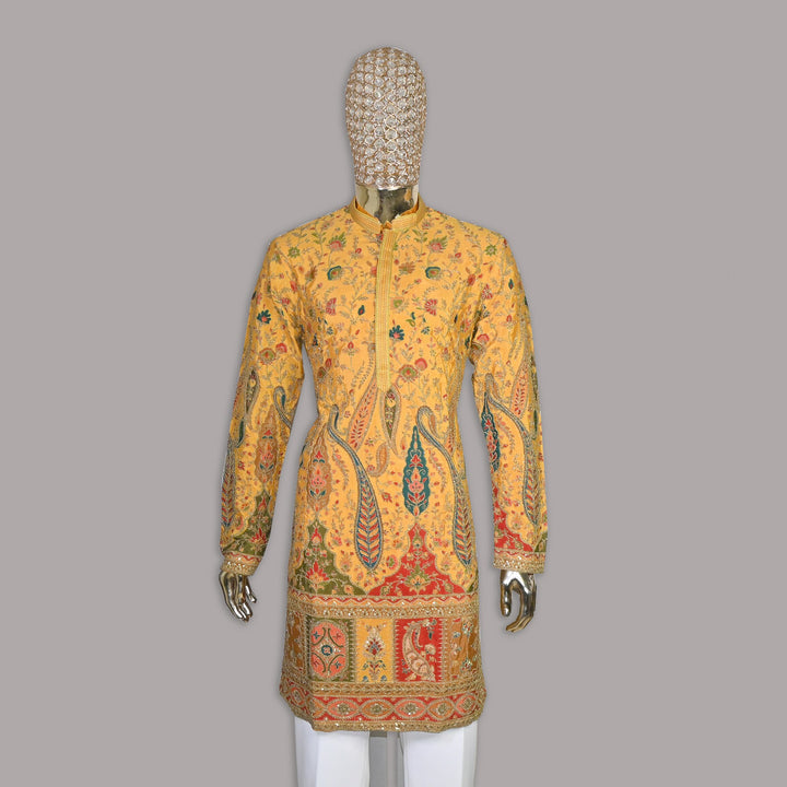 Crepe Embroidery Work Kurta Set | SV5480