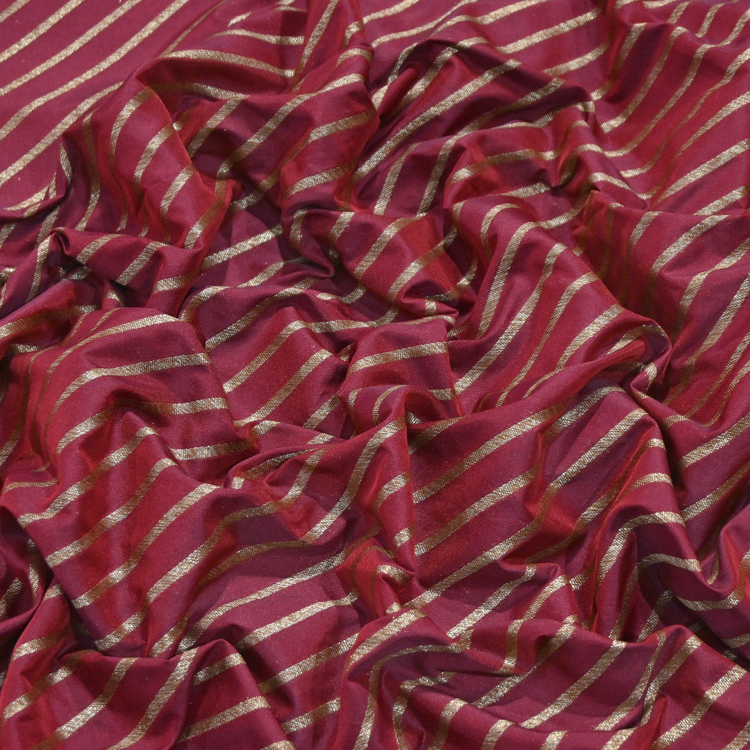 Katan Jaal Brocade Fabric – Premium Traditional Designer Jacquard Fabric | GF5001-9