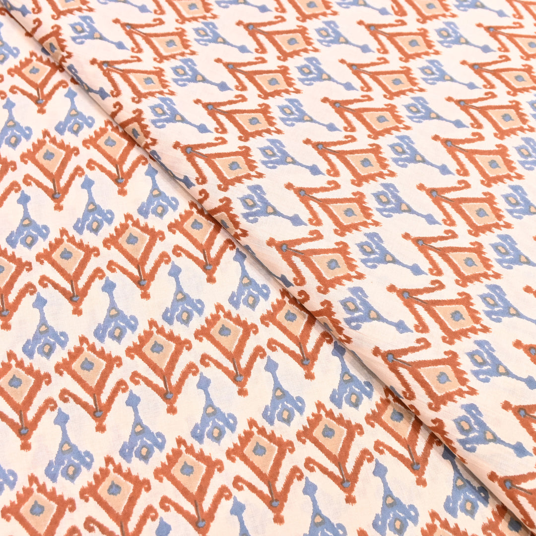 Cotton Print Fabric – Soft Breathable Designer Cotton Fabric 000350-6
