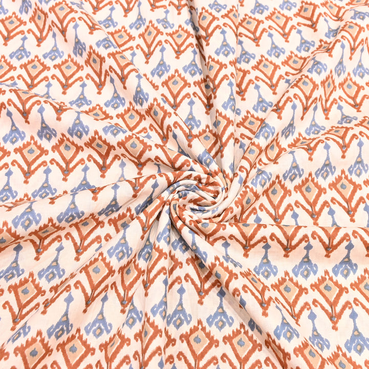 Cotton Print Fabric – Soft Breathable Designer Cotton Fabric 000350-6