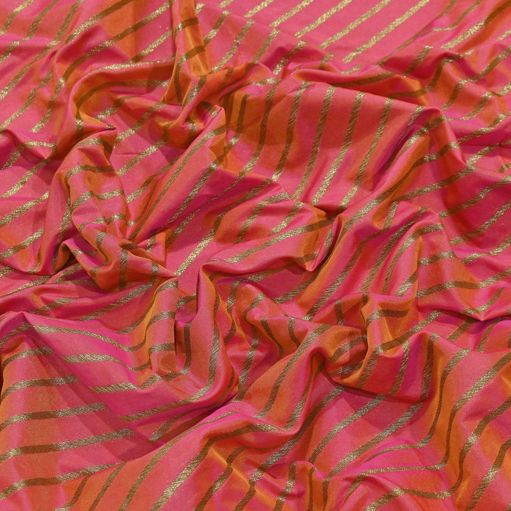 Katan Jaal Brocade Fabric – Premium Traditional Designer Jacquard Fabric | GF5001-14