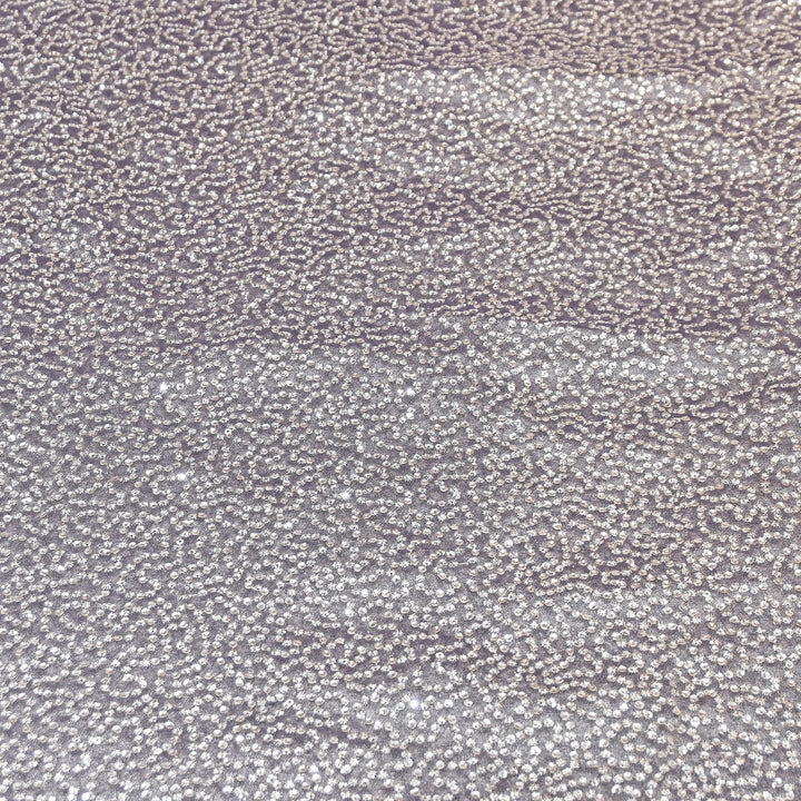 Premium Tissue Zari & Sequins Embroidery Fabric – Premium Designer Tissue Fabric V2644C-5