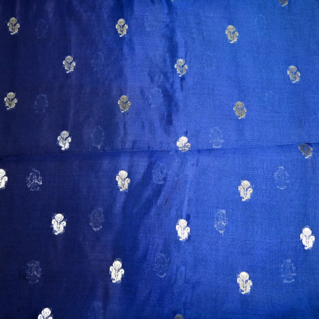 Pure Chiniya Zari Jaal Brocade Fabric