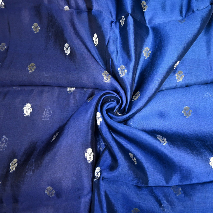 Pure Chiniya Zari Jaal Brocade Fabric