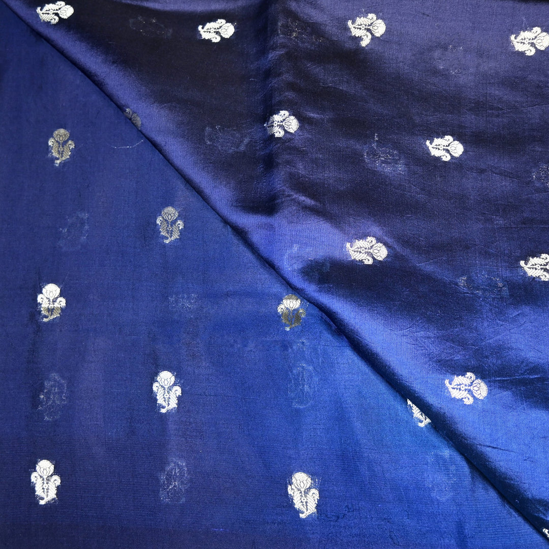 Pure Chiniya Zari Jaal Brocade Fabric