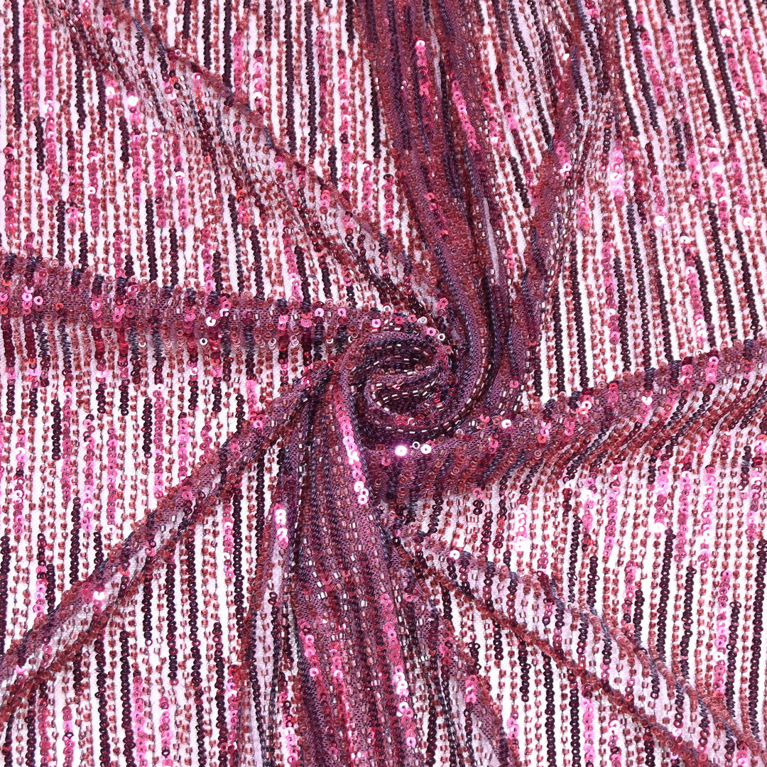 Premium Imported Beaded & Sequin Embroidery Net Fabric 60" | 26447502-01