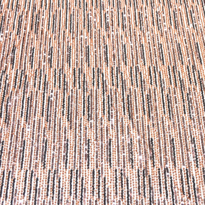 Premium Imported Beaded & Sequin Embroidery Net Fabric 60" | 26447502-02