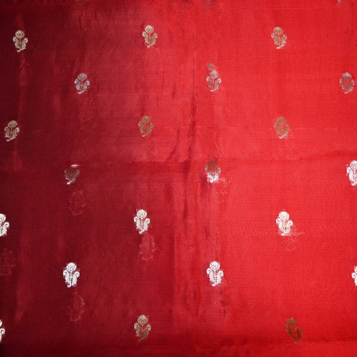 Pure Chiniya Zari Jaal Brocade Fabric
