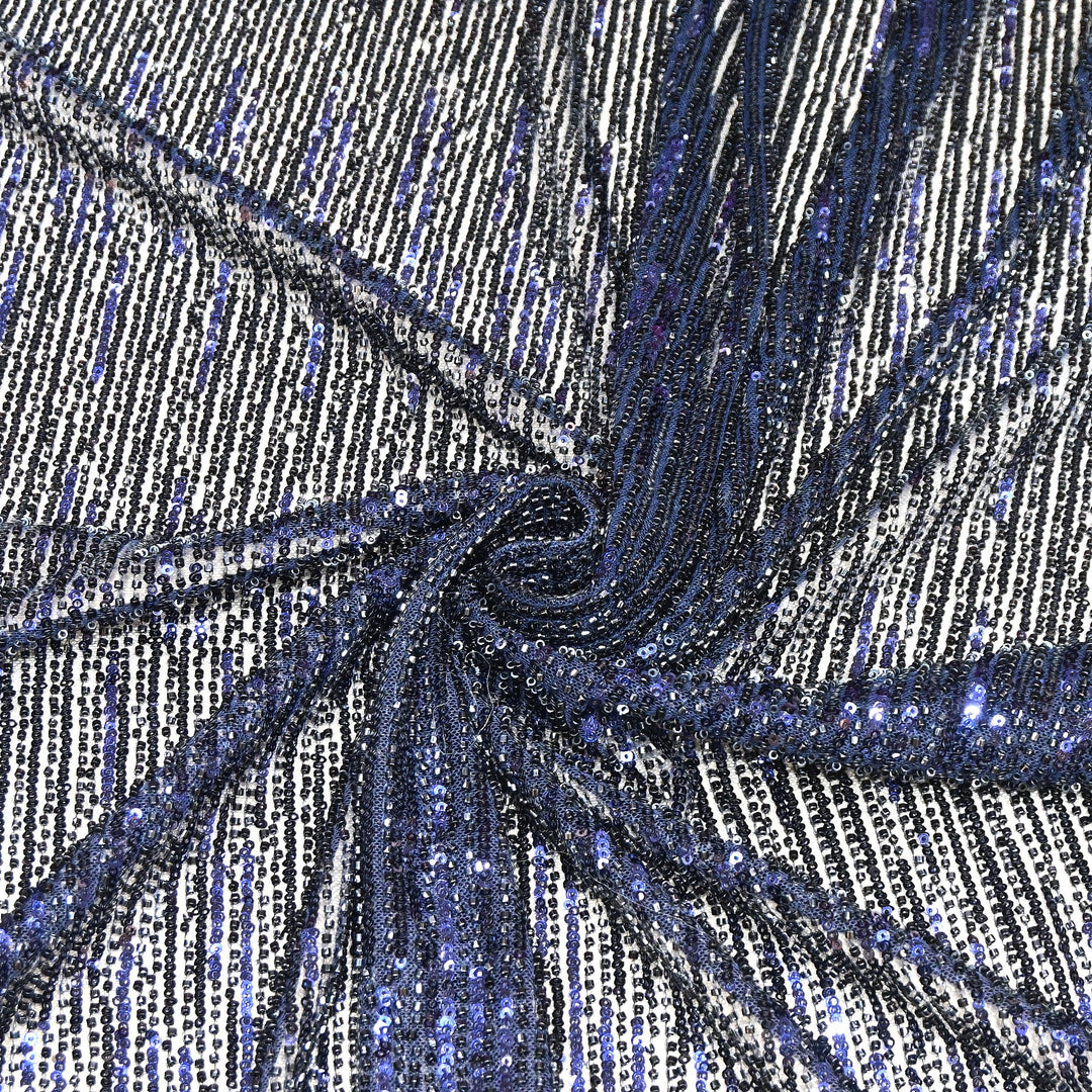 Premium Imported Beaded & Sequin Embroidery Net Fabric 60" | 26447502-03