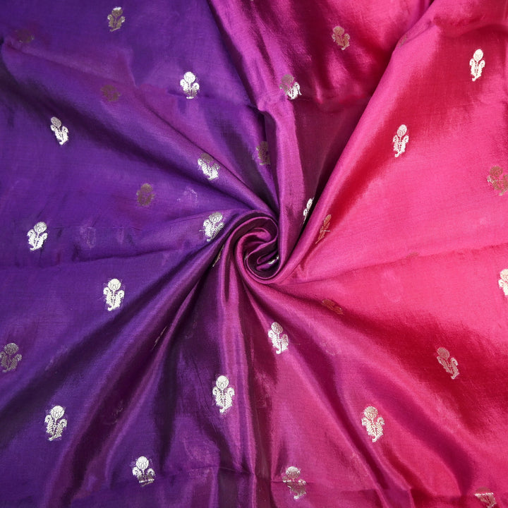 Pure Chiniya Zari Jaal Brocade Fabric