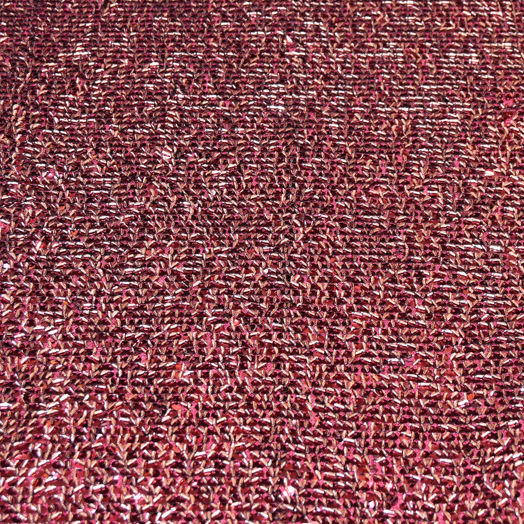 Imported Heavy Beaded & Sequin Embroidery Net Fabric 60" | 26287510-02