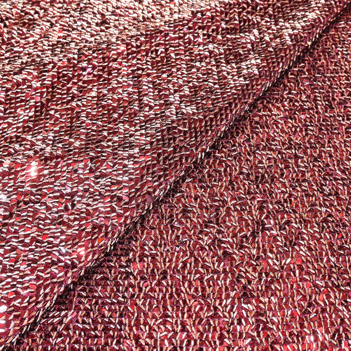 Imported Heavy Beaded & Sequin Embroidery Net Fabric 60" | 26287510-02