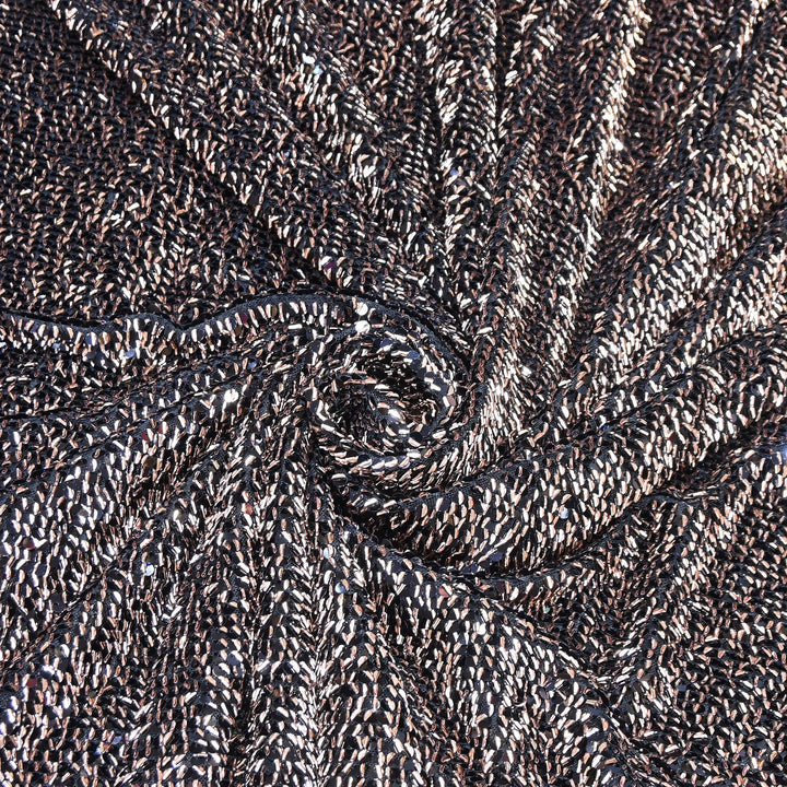 Imported Heavy Beaded & Sequin Embroidery Net Fabric 60" | 26287510-03