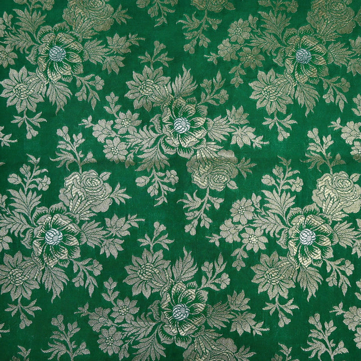 Semi Katan Silk Zari Brocade Fabrics