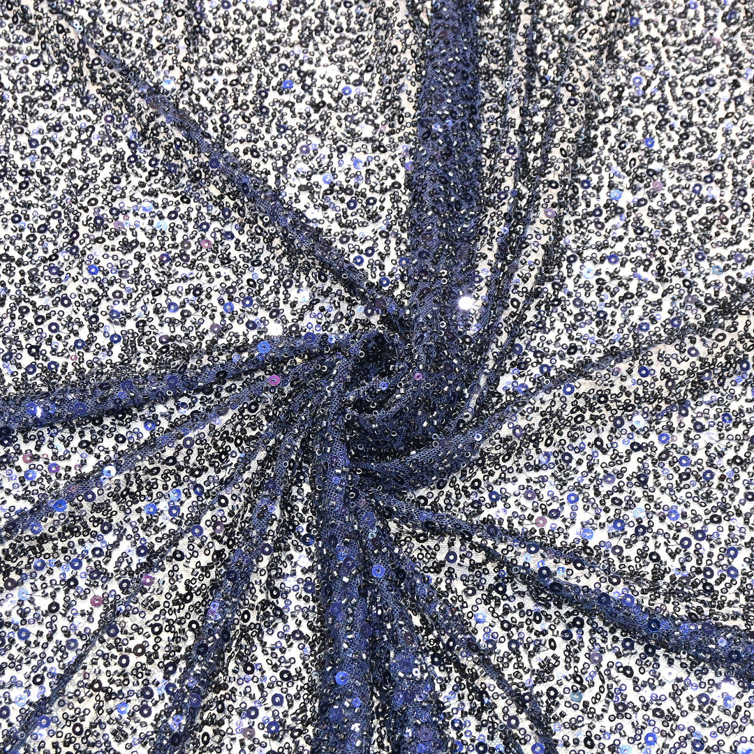 Premium Imported Beaded & Sequin Embroidery Net Fabric 60" | 26367501-02