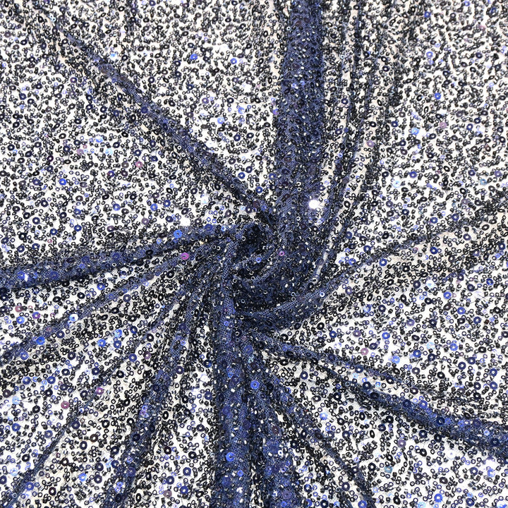 Premium Imported Beaded & Sequin Embroidery Net Fabric 60" | 26367501-02