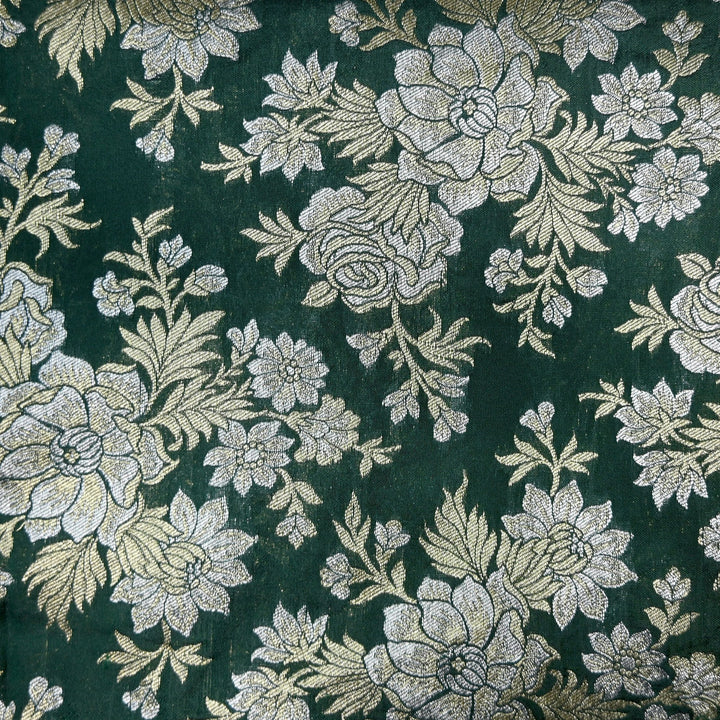 Semi Katan Silk Zari Brocade Fabrics