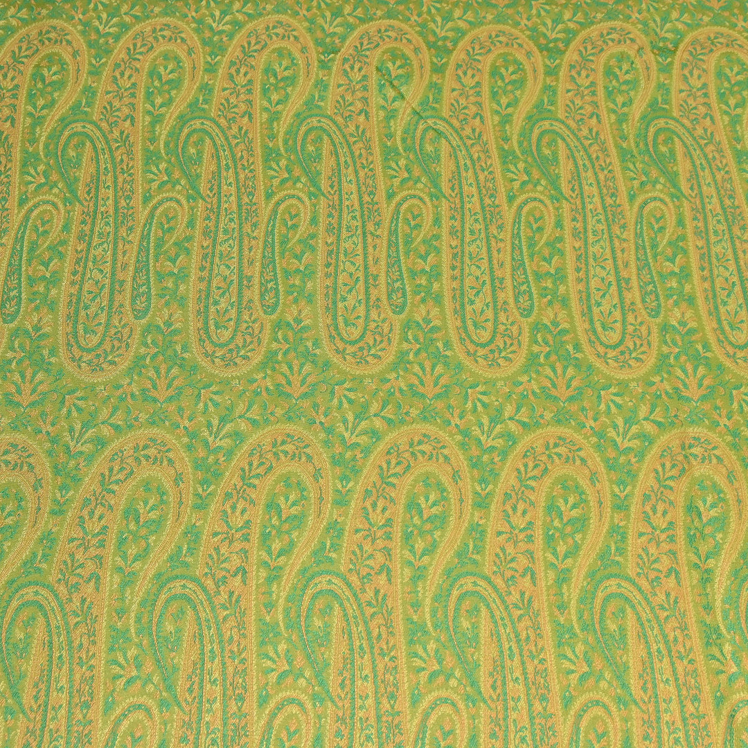 Resham Tehra Tanchui Brocade Fabric – Premium Traditional Designer Silk Brocade | HS0250-3