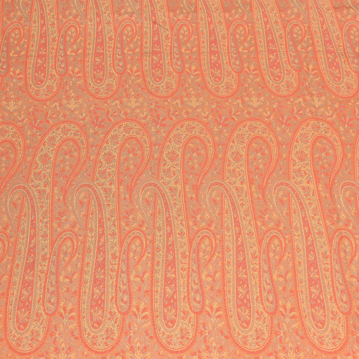 Resham Tehra Tanchui Brocade Fabric – Premium Traditional Designer Silk Brocade | HS0250-4