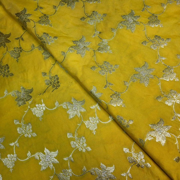 Silk Meena Zari Brocade Fabrics