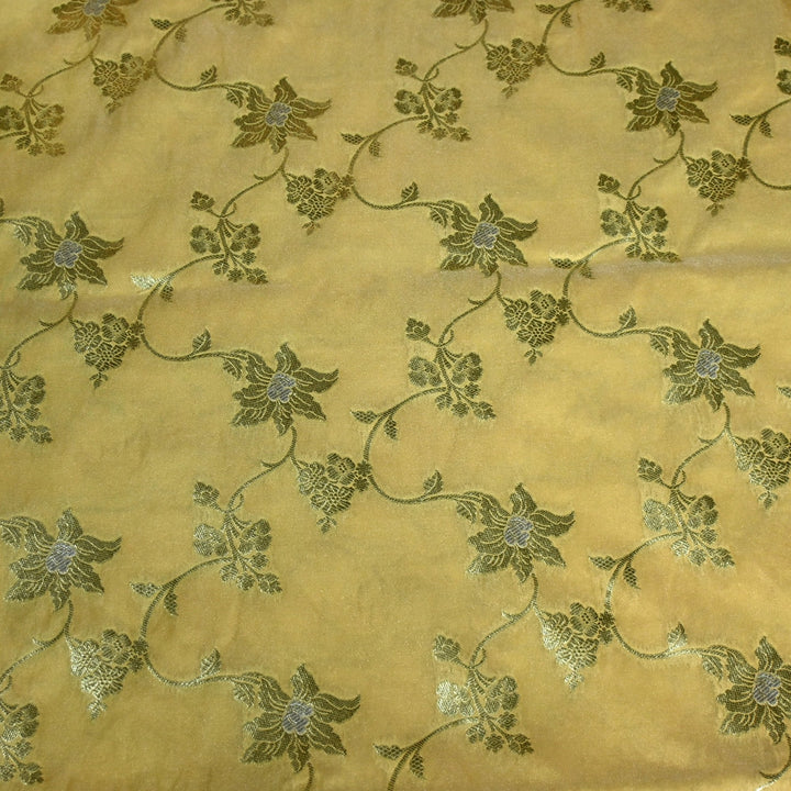 Silk Meena Zari Brocade Fabrics