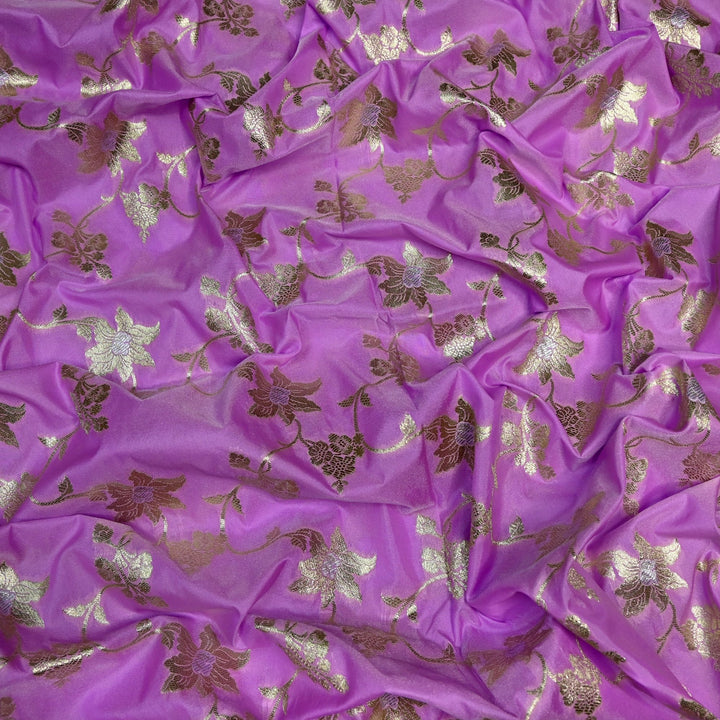 Silk Meena Zari Brocade Fabrics