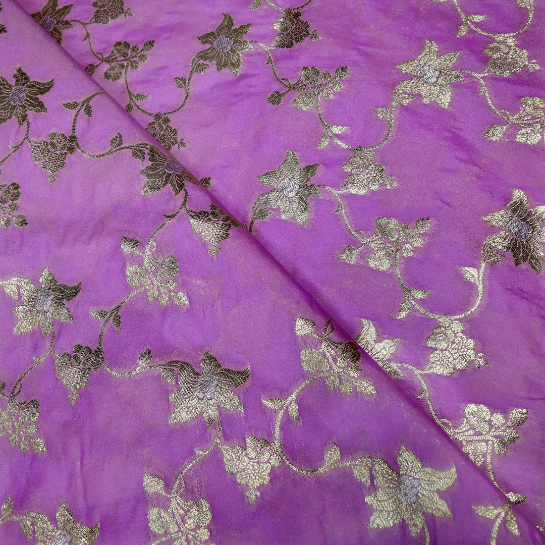 Silk Meena Zari Brocade Fabrics