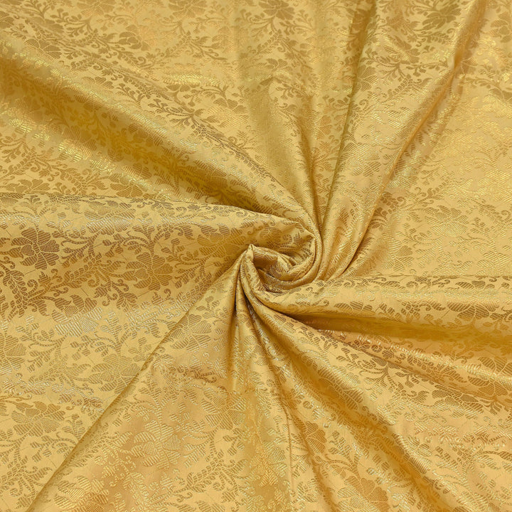 Art Zari Brocade Fabric – Traditional Designer Ethnic Wear Fabric | SAT010-1