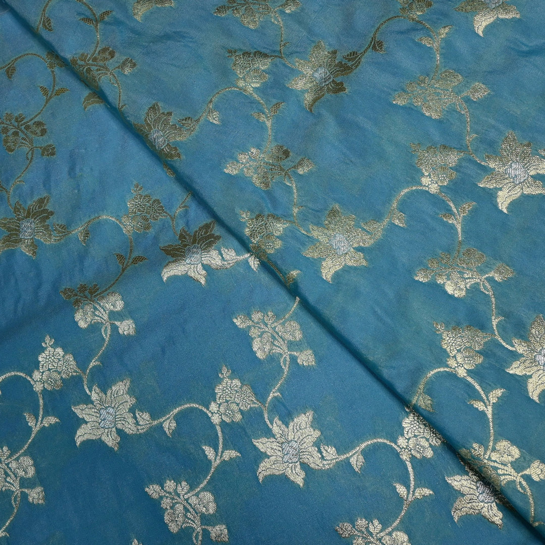 Silk Meena Zari Brocade Fabrics