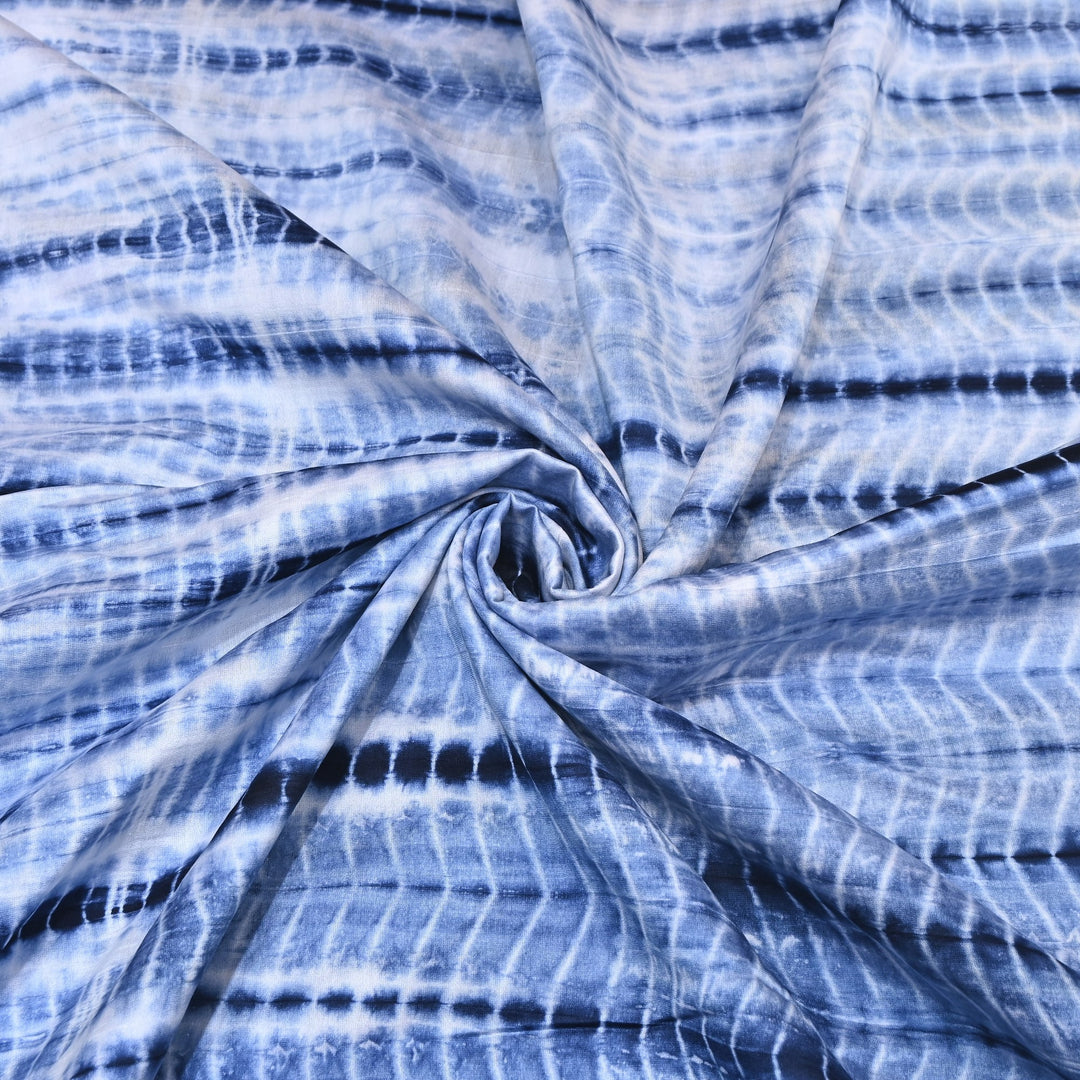 Silk Chanderi Tie & Dye Fabric 44" – Soft Lightweight Designer Fabric