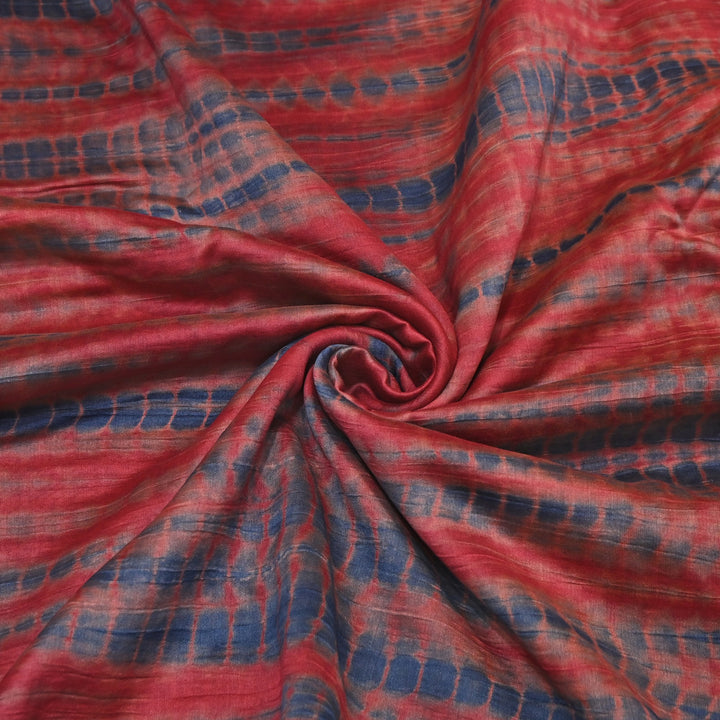 Silk Chanderi Tie & Dye Fabric 44" – Soft Lightweight Designer Fabric