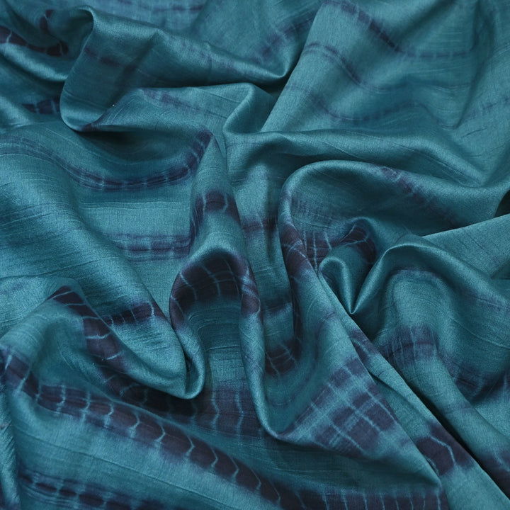 Silk Chanderi Tie & Dye Fabric 44" – Soft Lightweight Designer Fabric